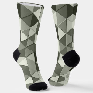 Coole Graustufendreiecke Socken