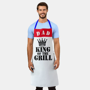 Coole GRILLEN Lover Griller Funny King The Grill Schürze