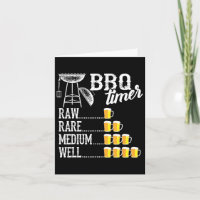 Coole Grillen Timer Raw Rare Medium Well Funny Bee