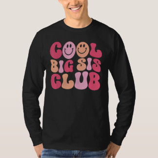 Coole große Schwester Club Mädchen Kunst - Retro G T-Shirt