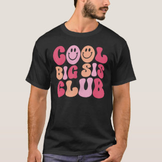 Coole große Schwester Club Mädchen Kunst - Retro G T-Shirt