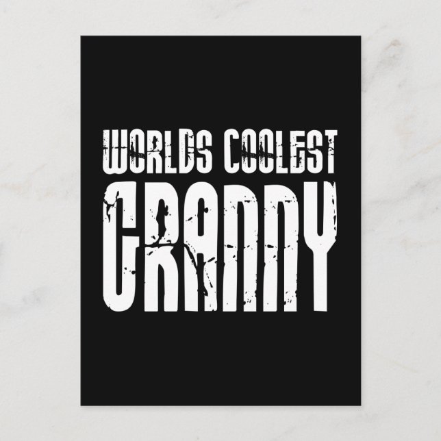 Coole Großmütter Grannies : Welten Coolst Granny Postkarte (Vorderseite)