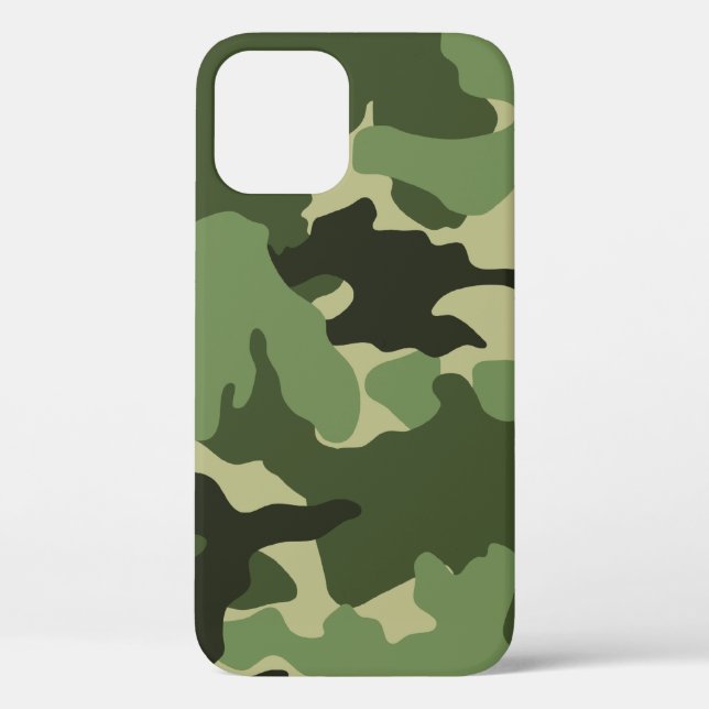 Coole Grüne Camouflage Muster Military Camouflage  Case-Mate iPhone Hülle (Rückseite)