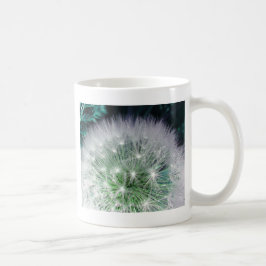 Coole grüne und weiße Kronleuchte mit Wassertropfe Kaffeetasse