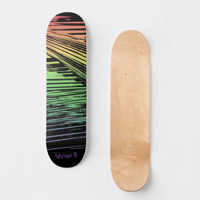 Coole Grunge - Individuell anpassbar Skateboard (Vorderseite)