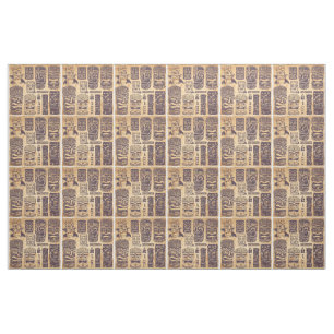 Coole Grunge Vintage Tiki Set Stoff