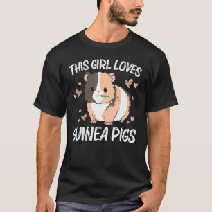 Coole Guinea Schweine für Mädchen Kinder mit flüss T-Shirt