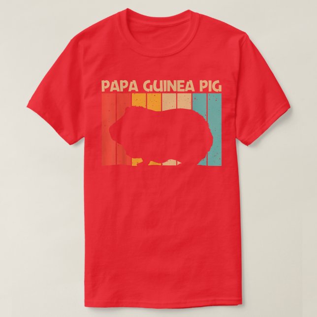 Coole Guinea Schweinedesign für Männer Boys T-Shirt (Design vorne)