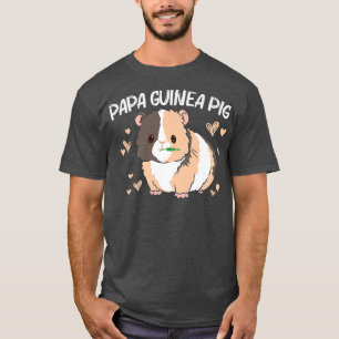 Coole Guinea Schweinefleisch für Männer Vater mit T-Shirt