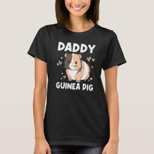 Coole Guinea Schweinefleisch für Männer Vater mit T-Shirt
