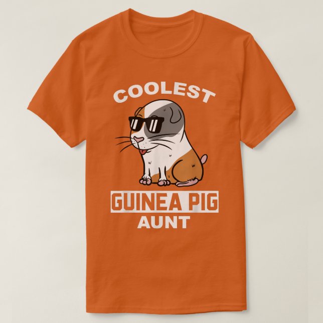 Coole Guinea Schweinetasche Zuhause T-Shirt (Design vorne)