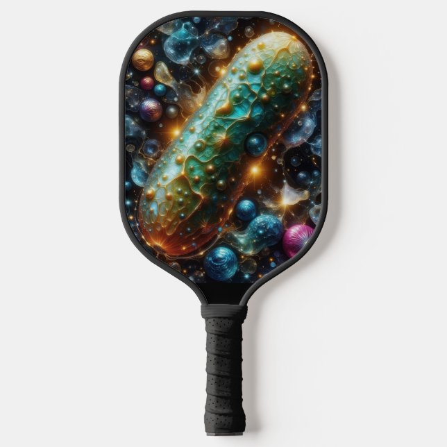 Coole Gurke / Pickleball-Kunst Pickleball Schläger (Vorderseite)