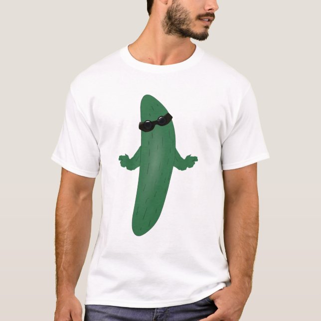 Coole Gurke T-Shirt (Vorderseite)