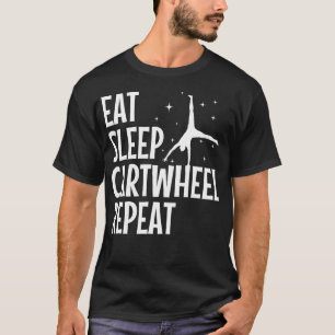 Coole Gymnastik für Mädchen Tumbling Cheerlead T-Shirt