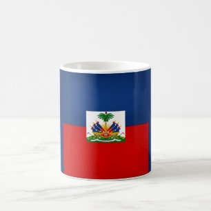 Coole Haitianische Flagge Kaffeetasse