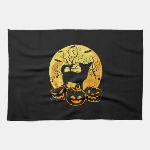 Coole Halloween Kostüme Chihuahua Dog Lover Ohrts Geschirrtuch