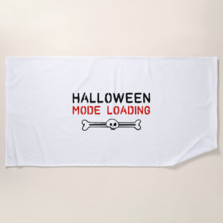 Coole Halloween-Sprüche Halloween-Party Strandtuch