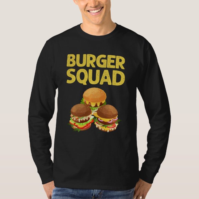 Coole Hamburger Männer Cheeseburger Fast Food BST T-Shirt (Vorderseite)