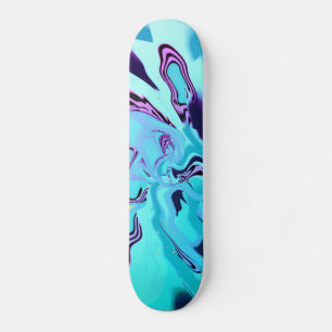 Coole handbemalte Originalkunst Skateboard