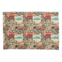 Coole handgezeichnete Vintage Kunstwerke aus dem a