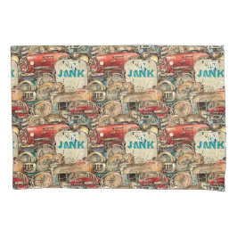 Coole handgezeichnete Vintage Kunstwerke aus dem a Kissenbezug