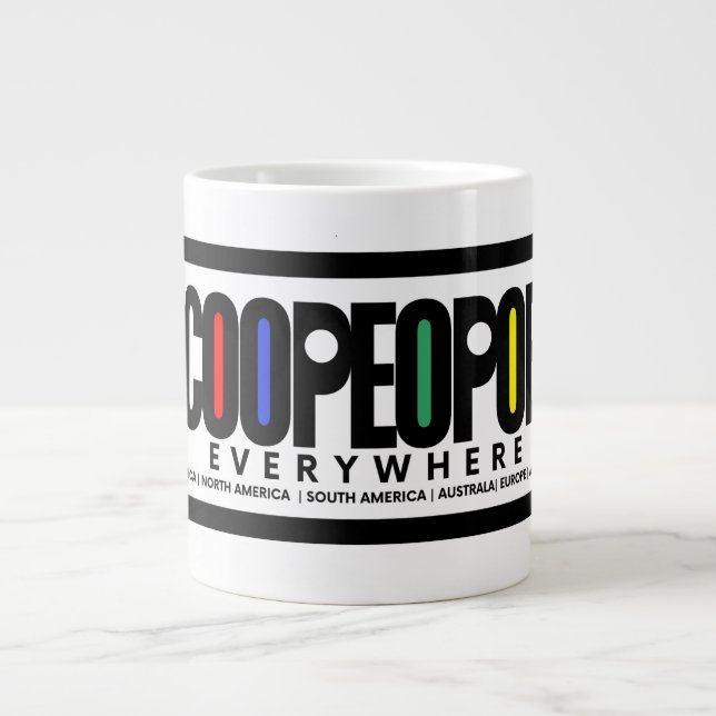 COOLE HAUSHALTSWARE-SAMMLUNG Jumbo-Tasse (Vorderseite)