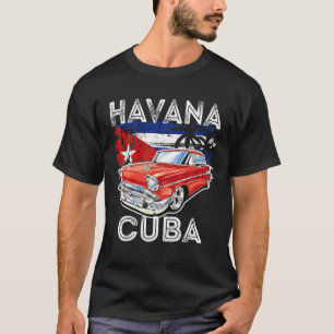 Coole Havana Kuba Klassische Retro Vintage Muscle T-Shirt