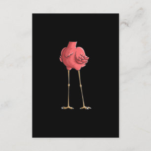Coole Headless Flamingo Halloween Kostümgeschenke Begleitkarte