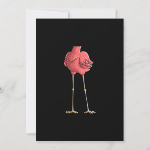 Coole Headless Flamingo Halloween Kostümgeschenke Feiertagskarte