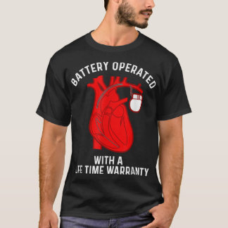 Coole Herzschrittmacherkunst für Männer Frauen Kün T-Shirt