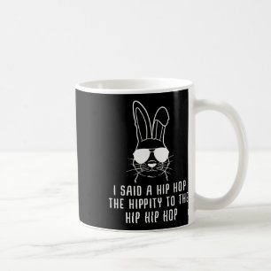 Coole Hip-Hop Sonnenbrille Hase Ostergeschenk Männ Kaffeetasse