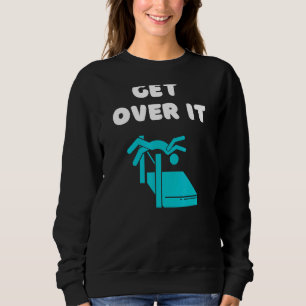 Coole Hochsprungfrauensport zitiert hohe Sprunghöh Sweatshirt