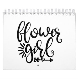 Coole Hochzeit von Blumenmädchen Kalender