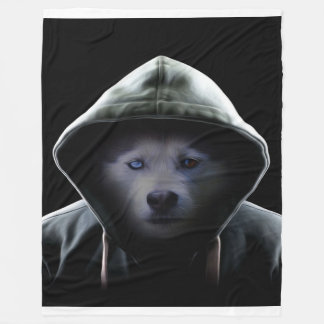 Coole Hoodie Husky Liebhaber| Eigenhändlerin Fleecedecke