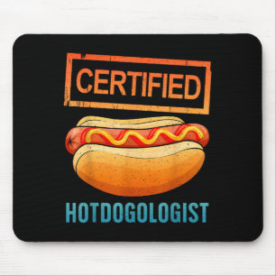 Coole Hotdog-Outfit Für Männer Frauen Erwachsener Mousepad