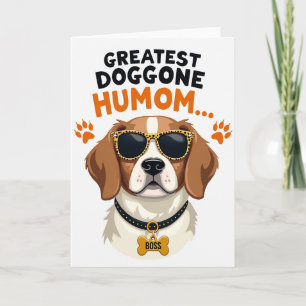Coole Hunde-Muttertags-Karte Karte