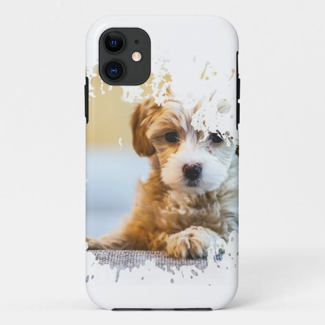 Coole Hundehalterung Case-Mate iPhone Hülle (Rückseite)