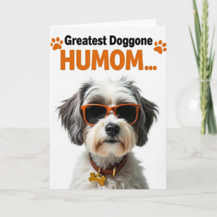 Coole Hundemama Tolles Humor-Oma-Karten-Design Karte