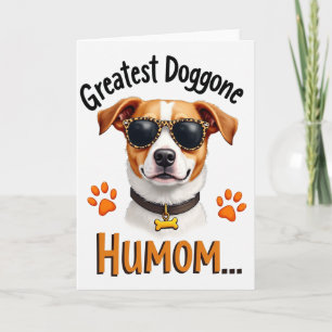 Coole Hundemutter Greatest Humom Karte