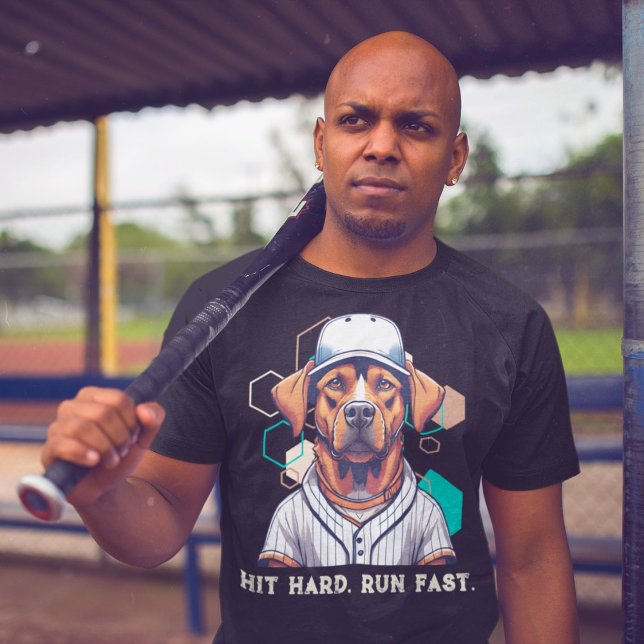 Coole Hundeschenke für Baseball-Spieler Liebespaar T-Shirt (Cool Dog Gifts for Baseball Players Lovers Coaches)