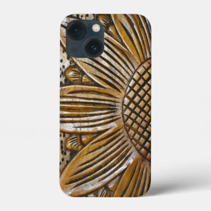 Coole Imitate Holztextur Sonnenblumen Foto kräfti Case-Mate iPhone Hülle