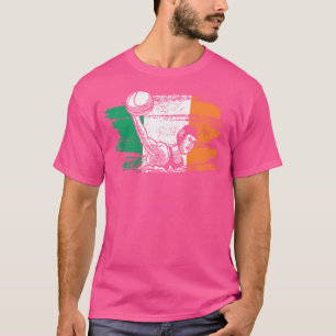 Coole irische Flagge Vintage irische Flagge Wasser T-Shirt
