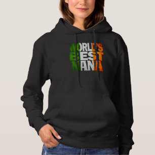 Coole irische Nana-Flagge für irische keltische Na Hoodie