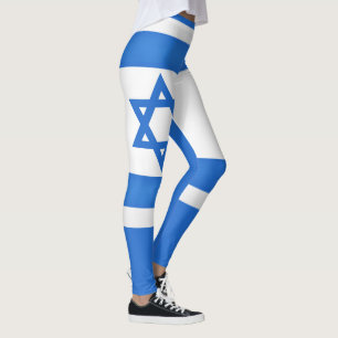 Coole israelische Flagge Leggings