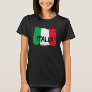 Coole italienische Flagge T-Shirt