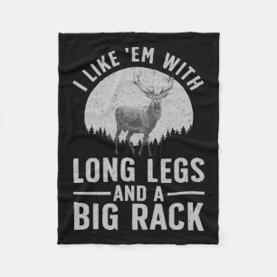 Coole Jagdkunst für Männer Wildli Jagd Fleecedecke