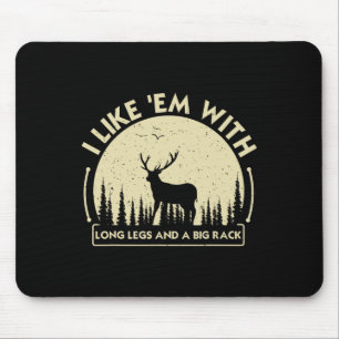 Coole Jagdkunst für Männer Wildli Jagd Mousepad