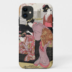 Coole japanische ukiyo-e Trio Geisha-Damenrolle Case-Mate iPhone Hülle