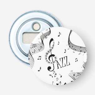 Coole Jazzmusik Flaschenöffner