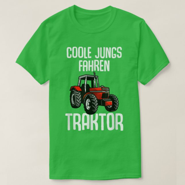 Coole Jsprosse Traktor t Bauer Bauer F T-Shirt (Design vorne)
